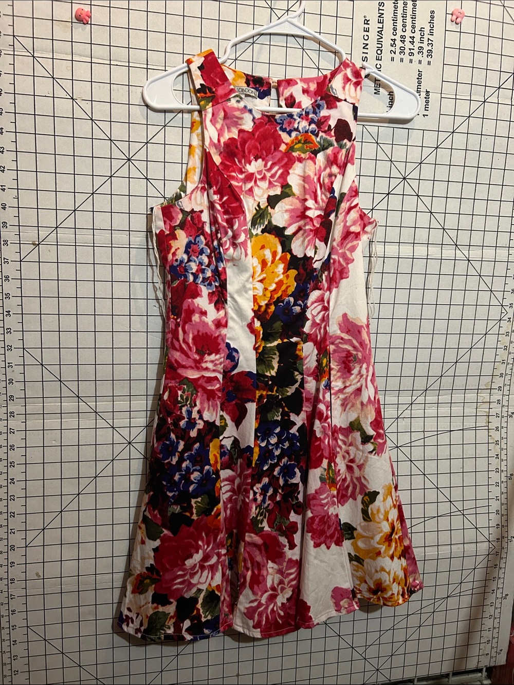Maggy London Floral Flare Dress
